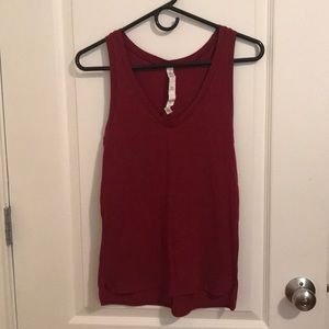 Lulu Lemon Maroon Tank